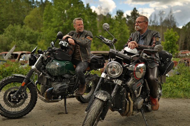 Horst Lichter sucht das Glück - Mit dem Motorrad durch Norwegen - Filmfotók - Jenke von Wilmsdorff, Horst Lichter