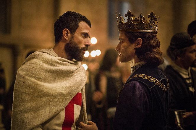 Knightfall - Season 1 - The Black Wolf and the White Wolf - Photos - Tom Cullen, Ed Stoppard