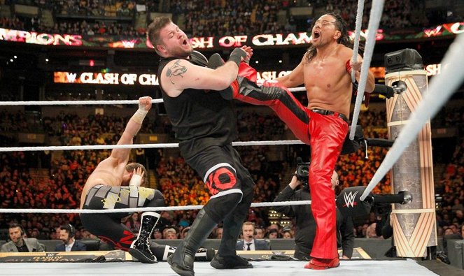 WWE Clash of Champions - Photos - Kevin Steen, Shinsuke Nakamura