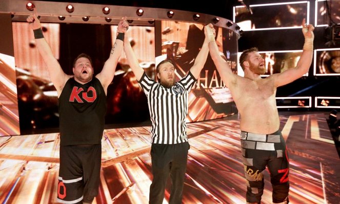 WWE Clash of Champions - Filmfotos - Kevin Steen, Bryan Danielson, Rami Sebei