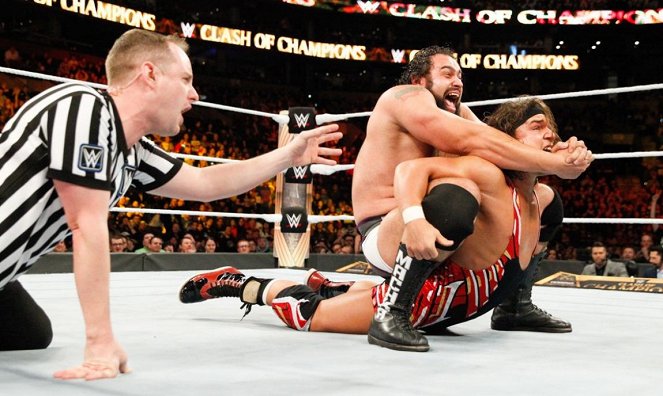 WWE Clash of Champions - Photos - Miroslav Barnyashev, Chas Betts