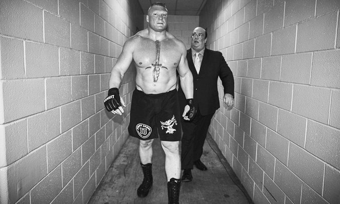 WWE Royal Rumble - Kuvat kuvauksista - Brock Lesnar, Paul Heyman