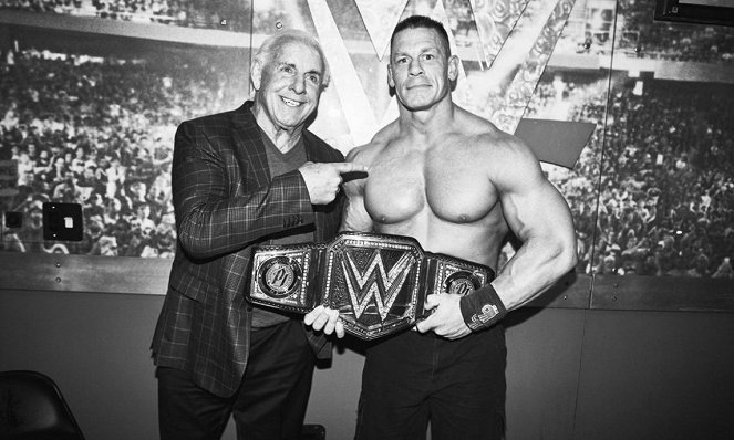 WWE Royal Rumble - Kuvat kuvauksista - John Cena, Ric Flair