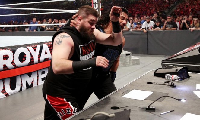 WWE Royal Rumble - Photos - Kevin Steen, Joe Anoa'i