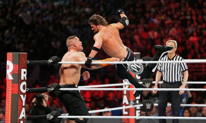 WWE Royal Rumble - Filmfotos - John Cena, Allen Jones