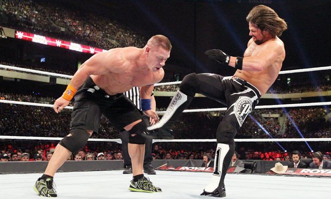 WWE Royal Rumble - Filmfotos - John Cena, Allen Jones