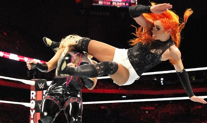 WWE Royal Rumble - Photos - Rebecca Quin