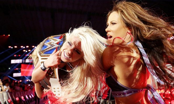 WWE Royal Rumble - Photos - Lexi Kaufman, Mickie James