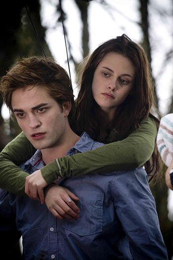 Twilight - Houkutus - Kuvat kuvauksista - Robert Pattinson, Kristen Stewart