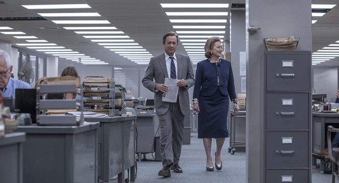 The Post: Aféra v Pentagone - Z filmu - Tom Hanks, Meryl Streep