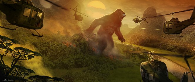 Kong: Ostrov lebiek - Concept art
