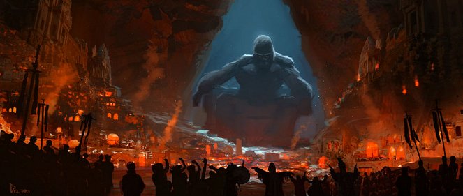 Kong: La isla calavera - Arte conceptual