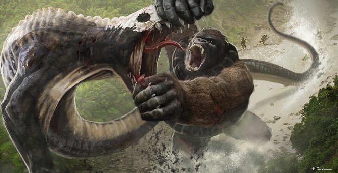 Kong: Wyspa Czaszki - Grafika koncepcyjna