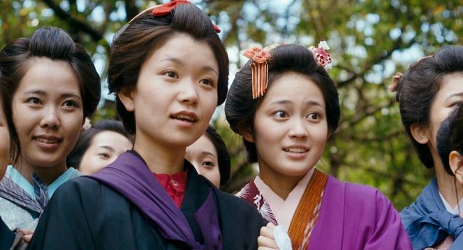 Akai tasuki: Tomioka seišidžó monogatari - De la película