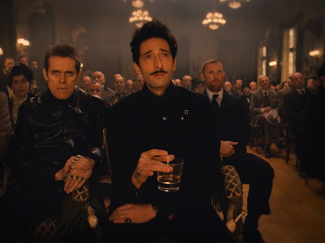 Grand Budapest Hotel - Do filme - Willem Dafoe, Adrien Brody