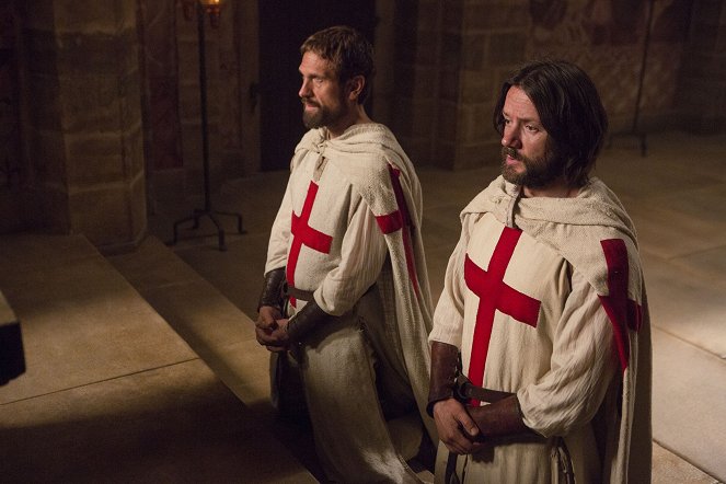 Templariusze - Kto odkrywa samego siebie, odkrywa Boga - Z filmu - Simon Merrells, Padraic Delaney