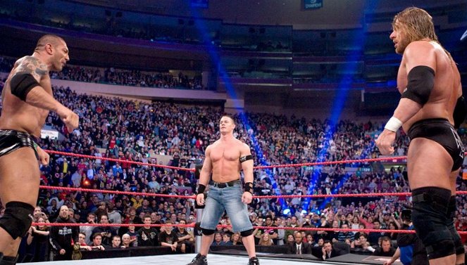 WWE Royal Rumble - Van film - Dave Bautista, John Cena, Paul Levesque