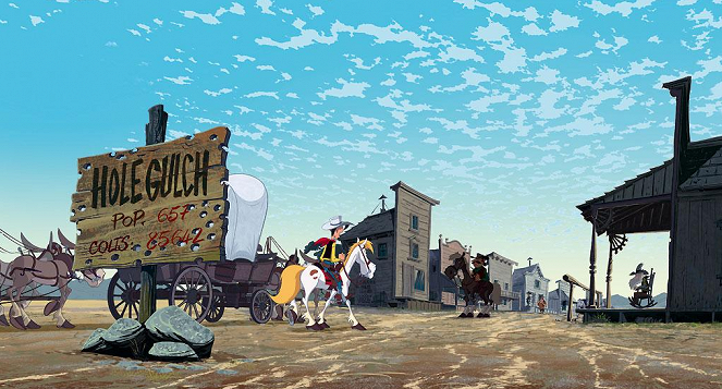 Lucky Luke - Irány a vadnyugat - Filmfotók
