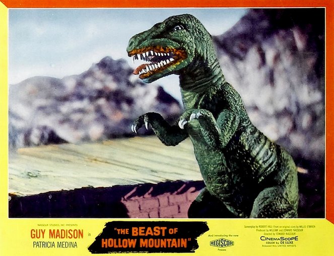 The Beast of Hollow Mountain - Lobby Cards
