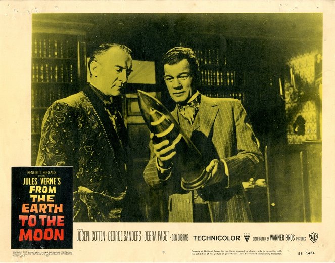 From the Earth to the Moon - Lobby Cards - George Sanders, Joseph Cotten
