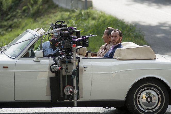 Dom Hemingway - Dreharbeiten - Richard E. Grant, Jude Law