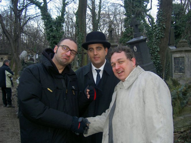 Dva idioti ze Scotland Yardu - Z natáčení - Tobi Baumann, Bastian Pastewka, Oliver Kalkofe