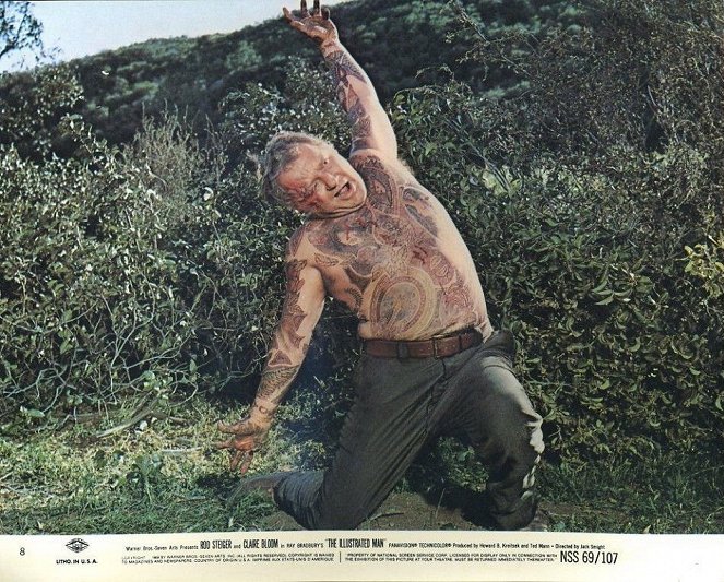 The Illustrated Man - Lobby Cards - Rod Steiger