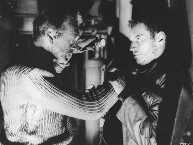 Misterio en el barco perdido - De la película - Gary Cooper, Charlton Heston