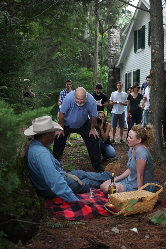 Monte Wildhorn csodálatos nyara - Forgatási fotók - Morgan Freeman, Rob Reiner, Virginia Madsen