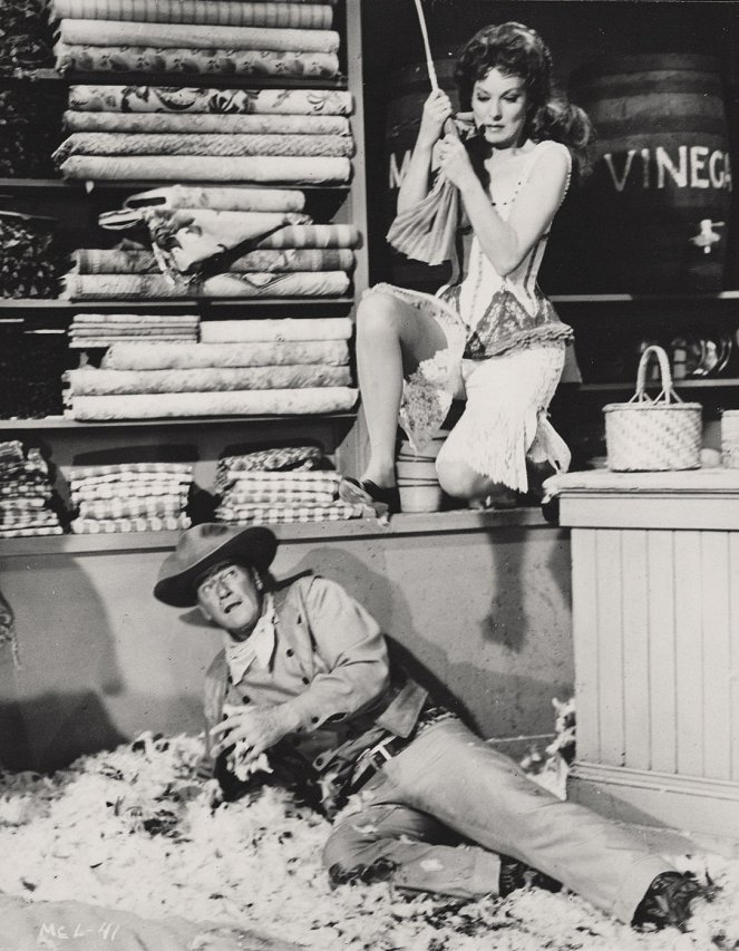 McLintock! - Filmfotók - John Wayne, Maureen O'Hara