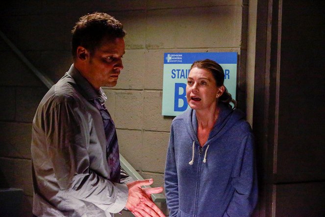 Chirurdzy - Season 13 - Cofnąć czas - Z filmu - Justin Chambers, Ellen Pompeo