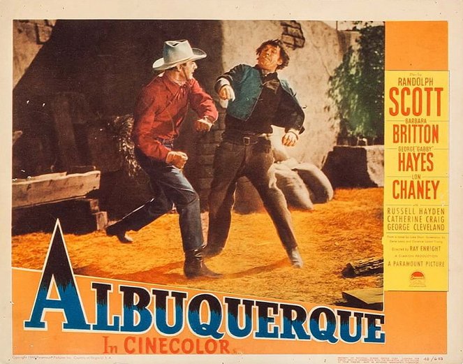 Albuquerque - Lobby Cards