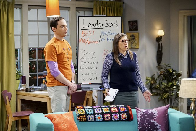 The Big Bang Theory - The Matrimonial Metric - Photos - Jim Parsons, Mayim Bialik