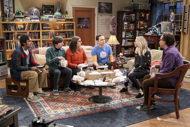The Big Bang Theory - The Matrimonial Metric - Photos - Kunal Nayyar, Simon Helberg, Mayim Bialik, Jim Parsons, Kaley Cuoco, Johnny Galecki