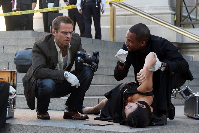 CSI: Kryminalne zagadki Nowego Jorku - Złagodzone kary - Z filmu - Carmine Giovinazzo, Hill Harper