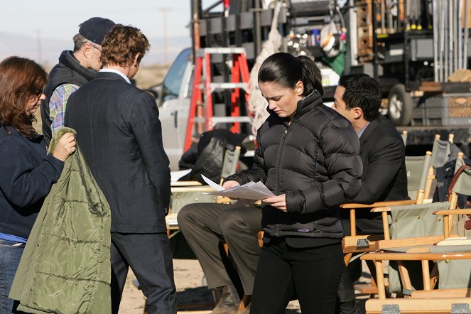 Mentalist - Séminaire rouge sang - Tournage - Robin Tunney