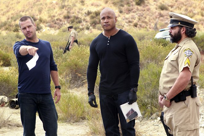 Agenci NCIS: Los Angeles - Chciwość - Z filmu - Chris O'Donnell, LL Cool J, Hemky Madera