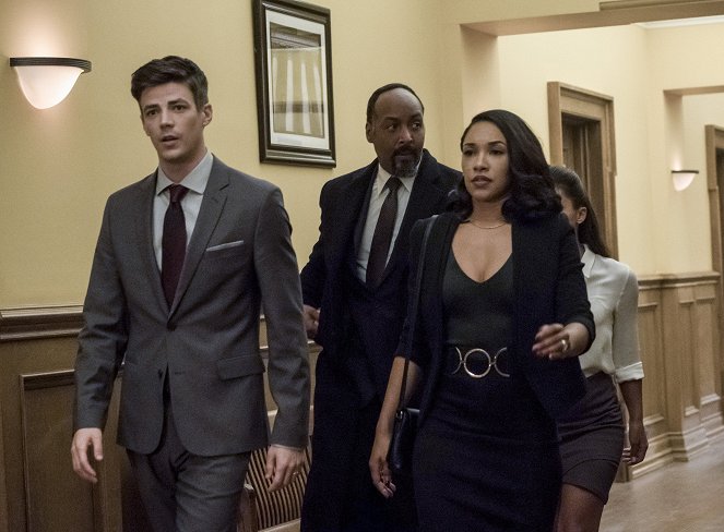 The Flash - The Trial of the Flash - Photos - Grant Gustin, Jesse L. Martin, Candice Patton