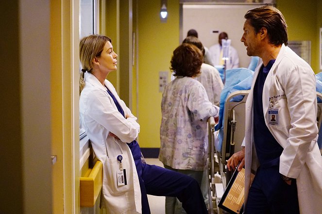 Grey's Anatomy - Die jungen Ärzte - Season 13 - Das Lazarus-Phänomen - Filmfotos - Ellen Pompeo, Martin Henderson