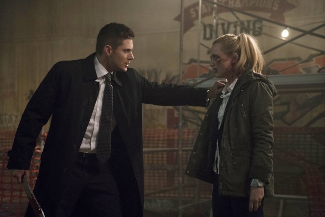 Supernatural - Don't You Forget About Me - Photos - Jensen Ackles, Kathryn Newton