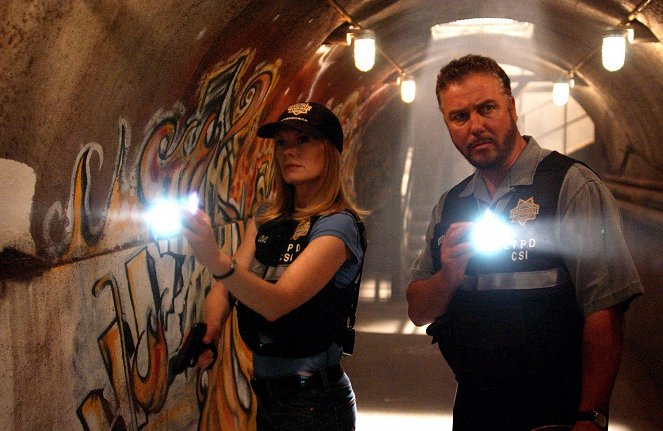 CSI: Kryminalne zagadki Las Vegas - Season 6 - Spadające gwiazdy - Z filmu - Marg Helgenberger, William Petersen