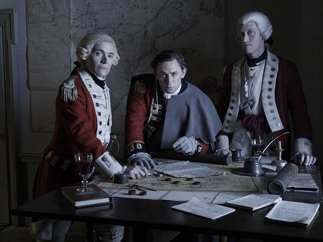 TURN: Washington's Spies - Season 1 - Werbefoto - Burn Gorman, JJ Feild, Samuel Roukin