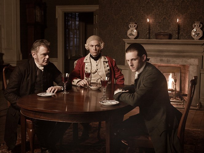 TURN: Washington's Spies - Season 1 - Werbefoto - Kevin McNally, Burn Gorman, Jamie Bell