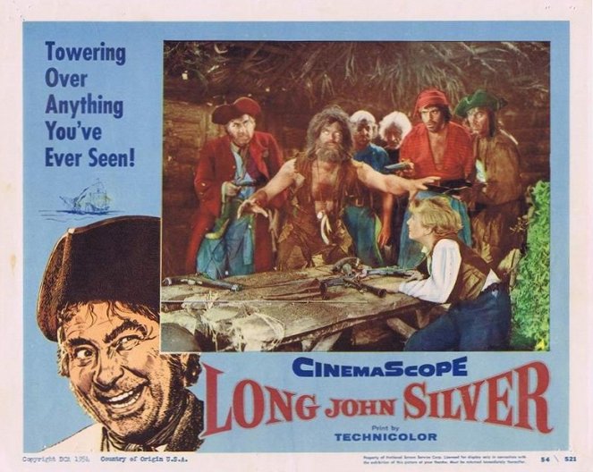Robert Louis Stevenson's immortal Long John Silver - Lobby Cards