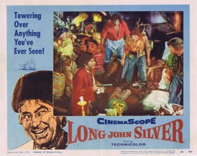 Robert Louis Stevenson's immortal Long John Silver - Lobby Cards