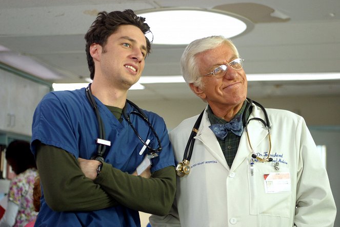 Scrubs: Doktůrci - Můj bratr, můj strážce - Z filmu - Zach Braff, Dick Van Dyke