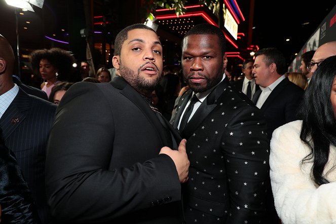 Juego de ladrones - Eventos - Los Angeles Premiere of DEN OF THIEVES at Regal Cinemas LA LIVE on Wednesday, January 17, 2018 - O'Shea Jackson Jr., 50 Cent