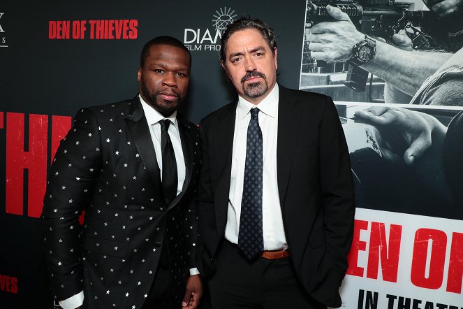 Den of Thieves - Tapahtumista - Los Angeles Premiere of DEN OF THIEVES at Regal Cinemas LA LIVE on Wednesday, January 17, 2018 - 50 Cent, Christian Gudegast