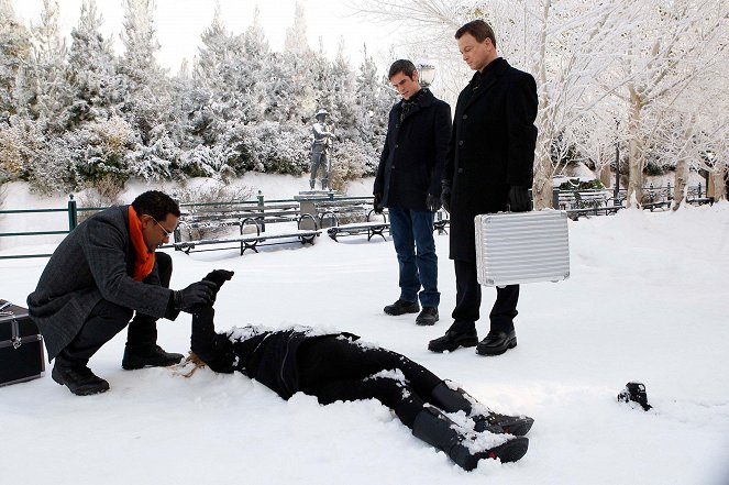 CSI: Kryminalne zagadki Nowego Jorku - Krwista miłość - Z filmu - Hill Harper, Eddie Cahill, Gary Sinise