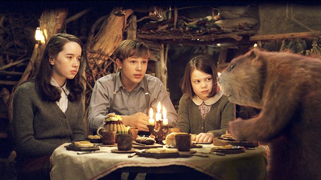 Opowieści z Narnii: Lew, czarownica i stara szafa - Z filmu - Anna Popplewell, William Moseley, Georgie Henley